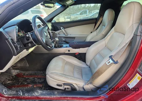 2006 Chevrolet Corvette из США, поврежденный, VIN 1G1YY26U965127108